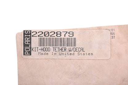 New OEM Polaris 2202879 Hood Tether Kit NOS