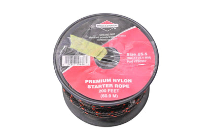 New OEM Briggs & Stratton 790967 Size 5.5 200' Premium Nylon Starter Spool NOS