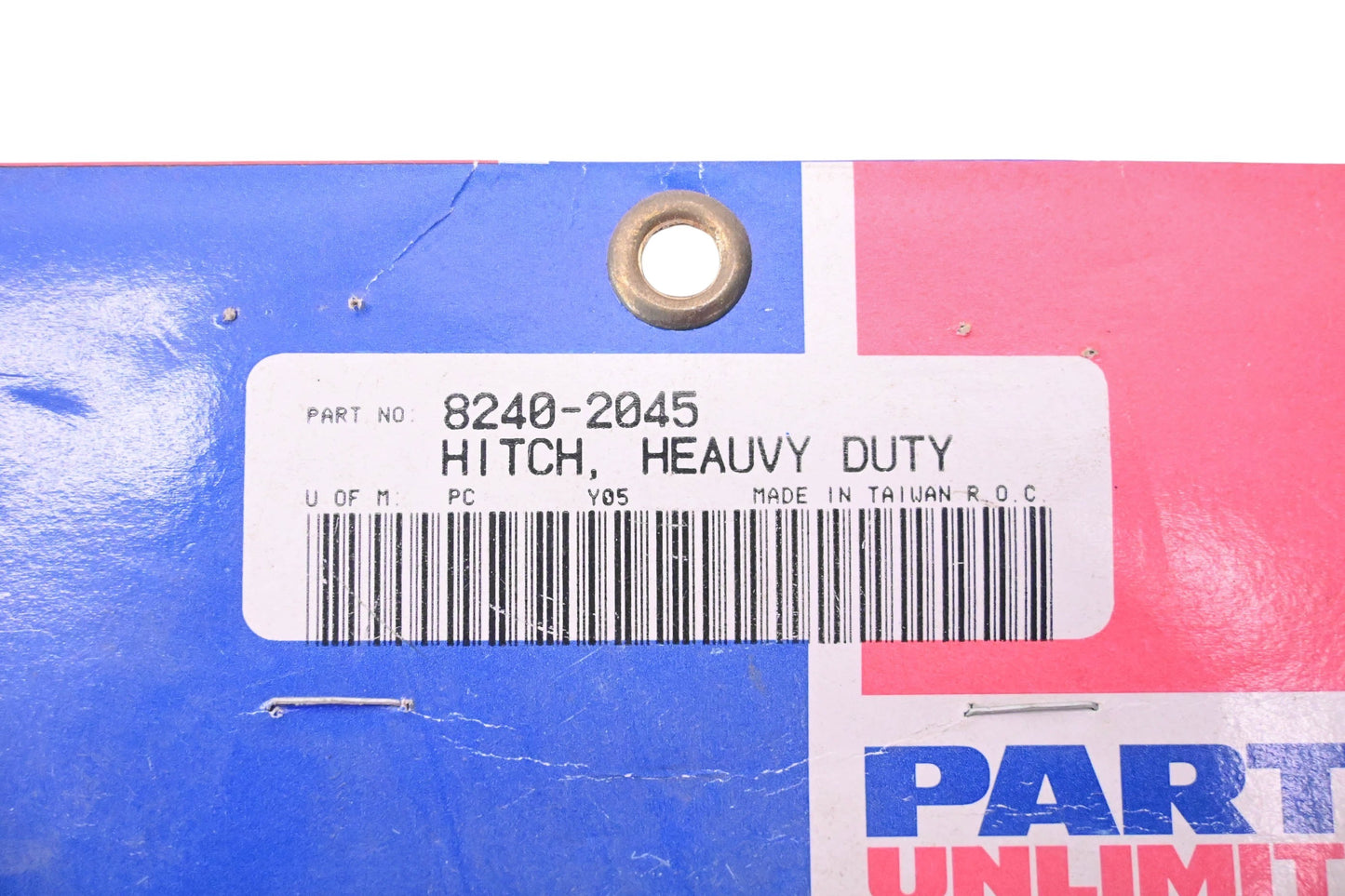 Parts Unlimited 8240-2045 Heavy Duty Hitch Assembly NOS