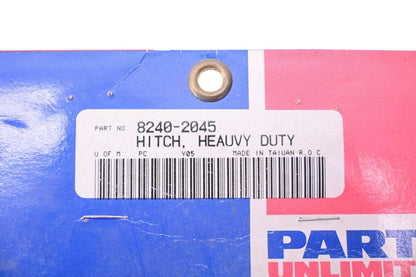 Parts Unlimited 8240-2045 Heavy Duty Hitch Assembly NOS