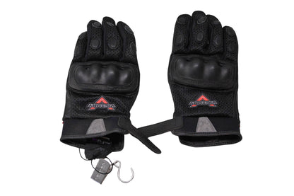 New OEM Victory 286322906 Black Brand Medina Mesh Gloves NOS