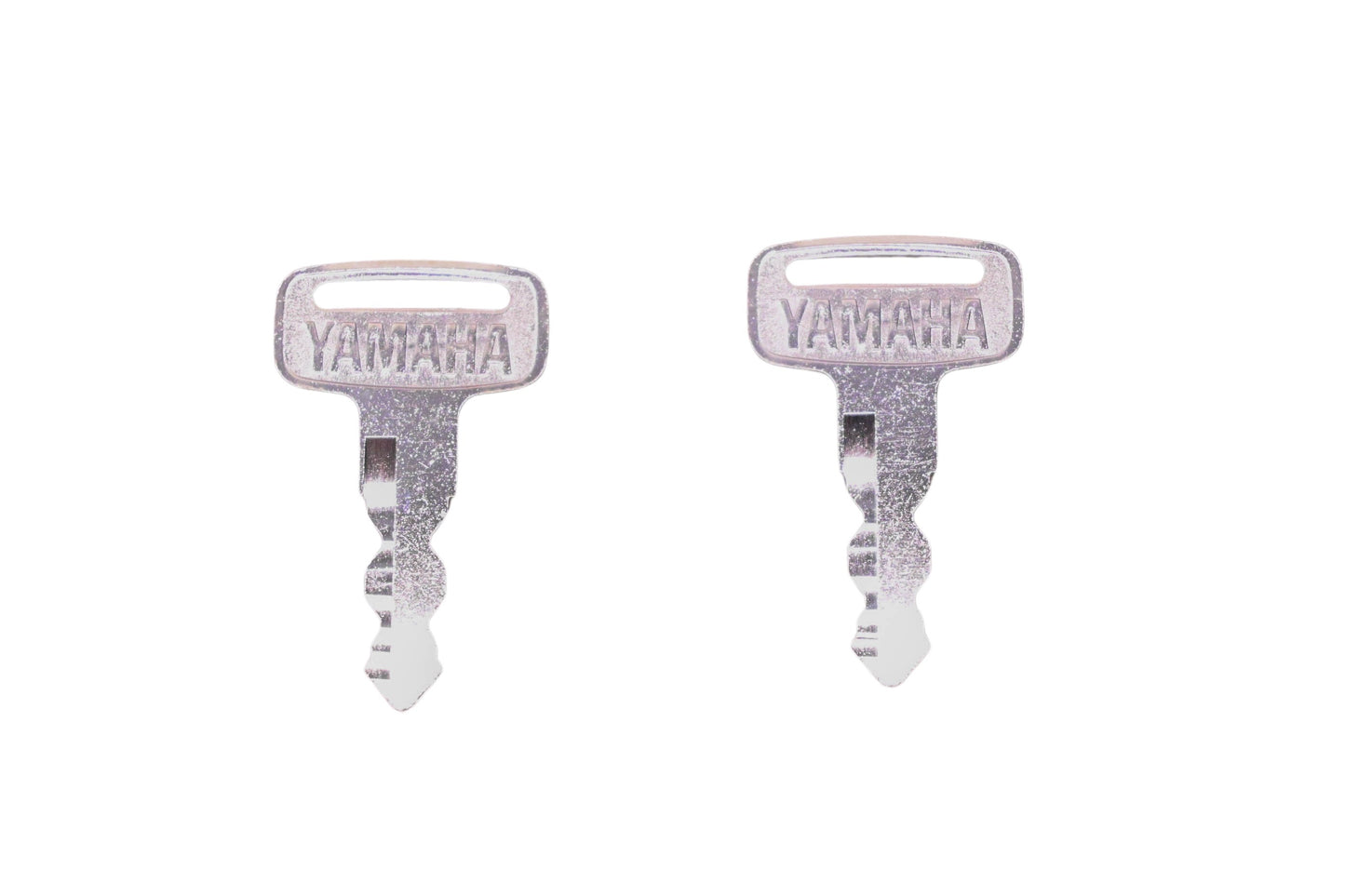 New OEM Yamaha J44-82511-00-00 Golf Cart Replacement Keys Qty 2 NOS