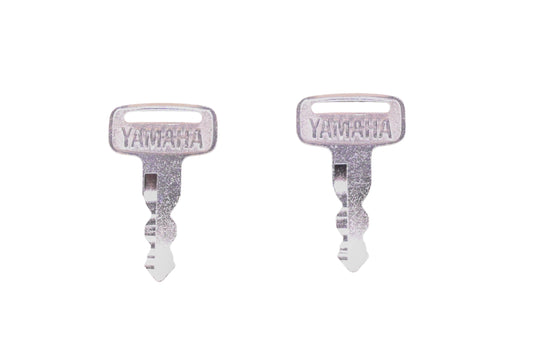 New OEM Yamaha J44-82511-00-00 Golf Cart Replacement Keys Qty 2 NOS