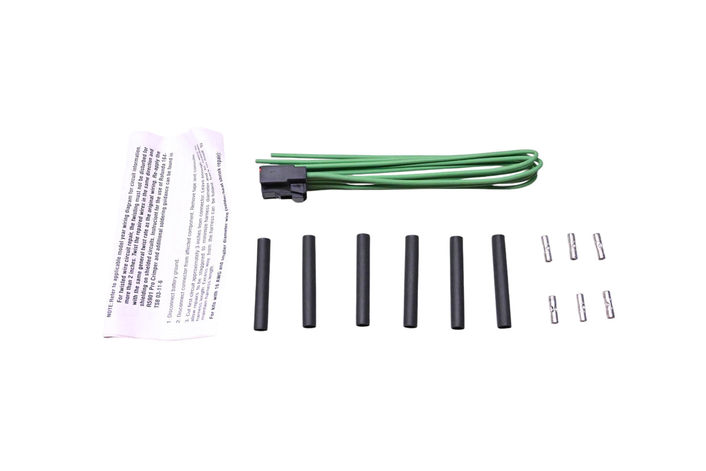 New OEM Motorcraft WPT-973, 3U2Z-14S411-FNB 110V Accessory Outlet Connector Kit NOS