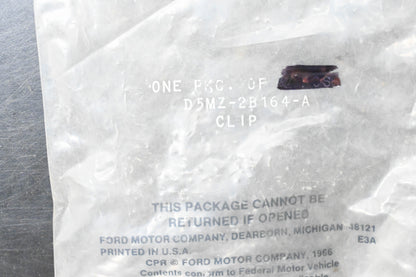New OEM Ford D5MZ-2B164-A Rear Disc Brake Anti Rattle Clips Qty 3 NOS