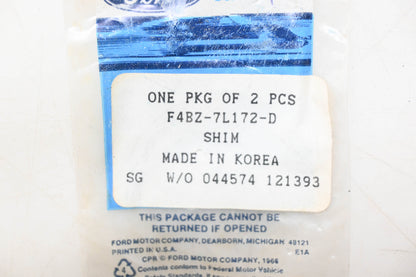 New OEM Ford F4BZ-7L172-D Shim NOS