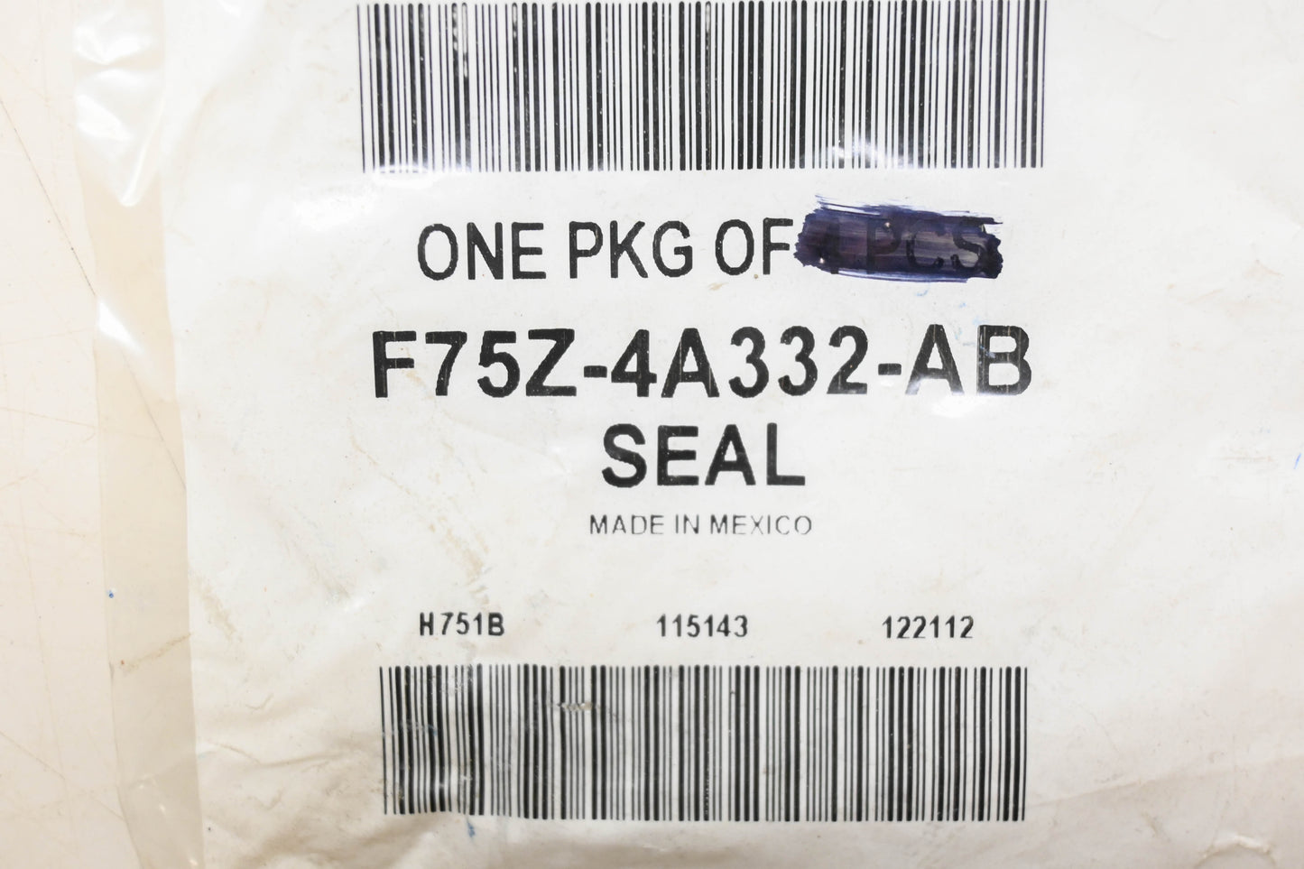 New OEM Ford F75Z-4A332-AB Outer Rear Axle Seals Qty 2 NOS