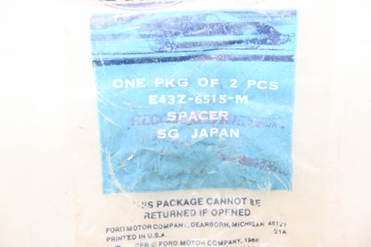 New OEM Ford E43Z-6515-M Spacers Qty 2 NOS