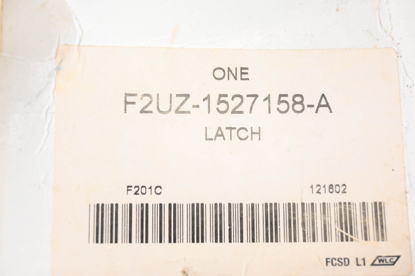 New OEM Ford F2UZ-1527158-A Rear Quarter Glass Latch Kit NOS