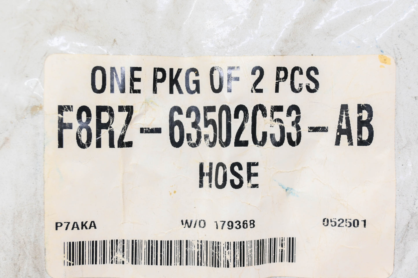 New OEM Ford F8RZ-63502C53-AB Water Outlet Drain Hose NOS