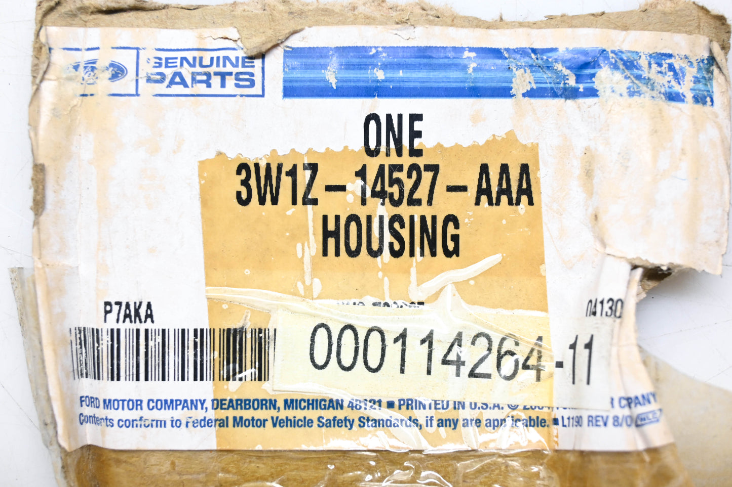 New OEM Ford 3W1Z-14527-AAA, 311-1027-00A Passenger Side Switch Housing NOS