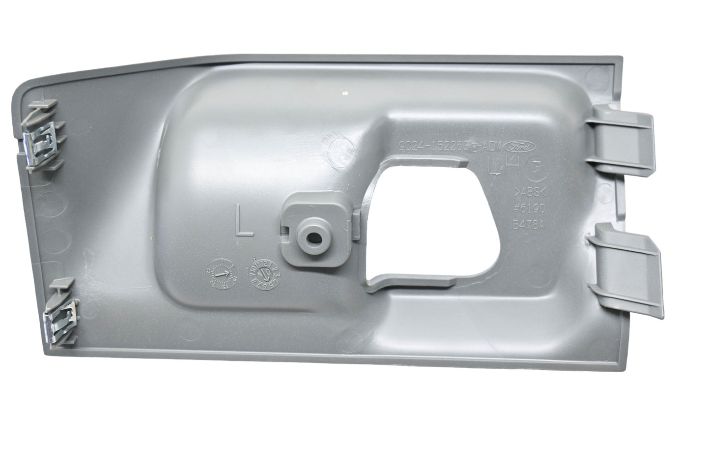 New OEM Ford 9C2Z-1522635-AA, 9C24-1522635-ADW Left Side Handle Bezel NOS