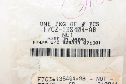 New OEM Ford F7CZ-13S404-AB Nut NOS