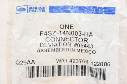 New OEM Ford F4SZ-14N003-HA Connector NOS