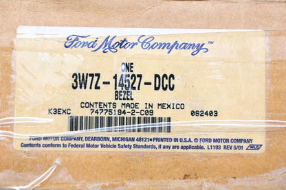 New OEM Ford 3W7Z-14527-DCC, 3W7T-14A570-D Drivers Side Switch Housing NOS