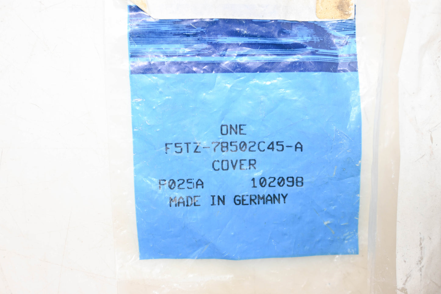 New OEM Ford F5TZ-78502C45-A Roof Glass Side Cover NOS