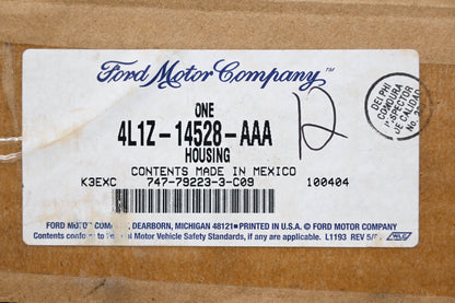 New OEM Ford 4L1Z-14528-AAA, 2L1X-14B135-AL Drivers Side Switch Housing NOS