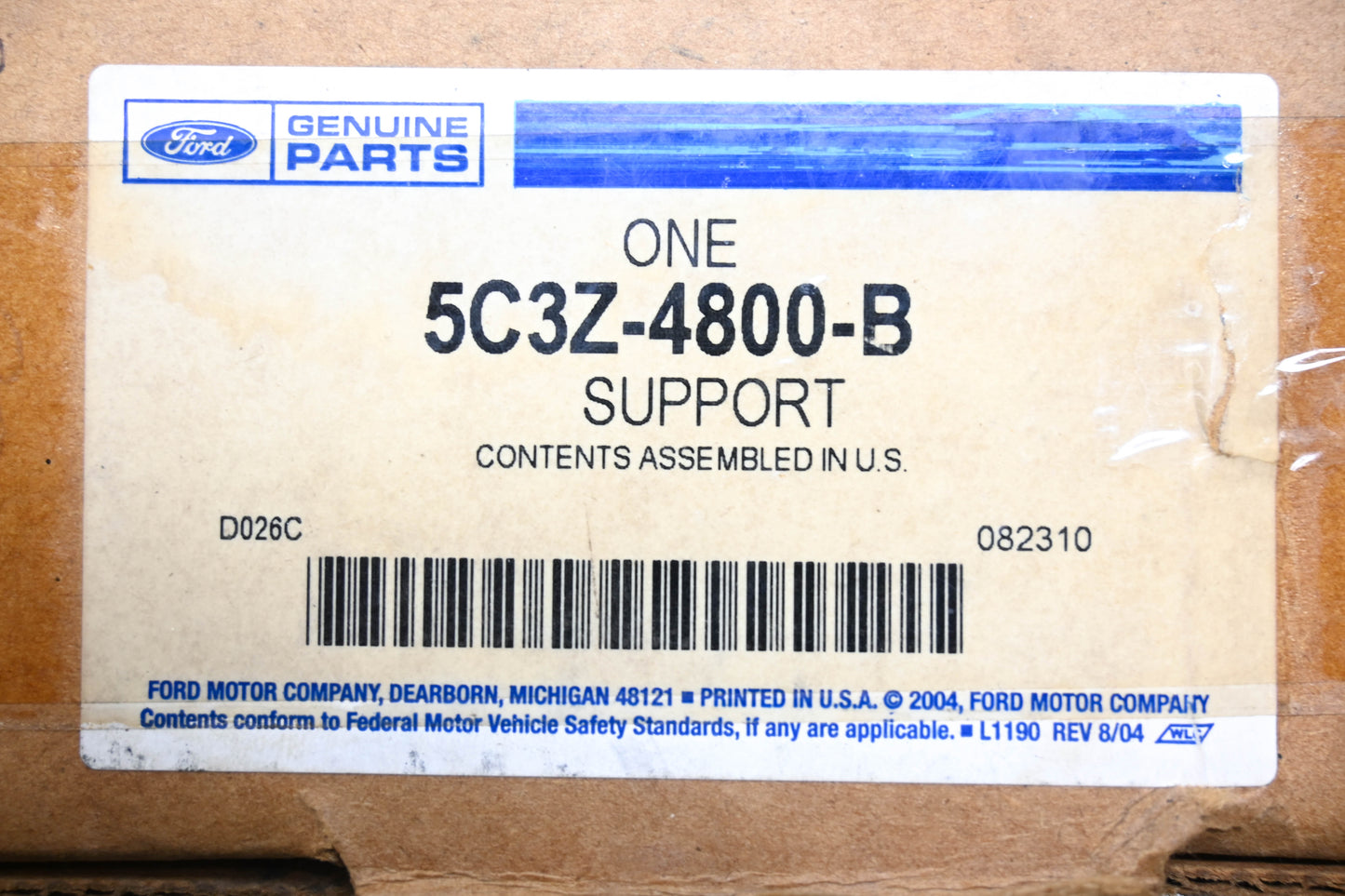 New OEM Ford 5C3Z-4800-B Driveshaft Support Bearing NOS