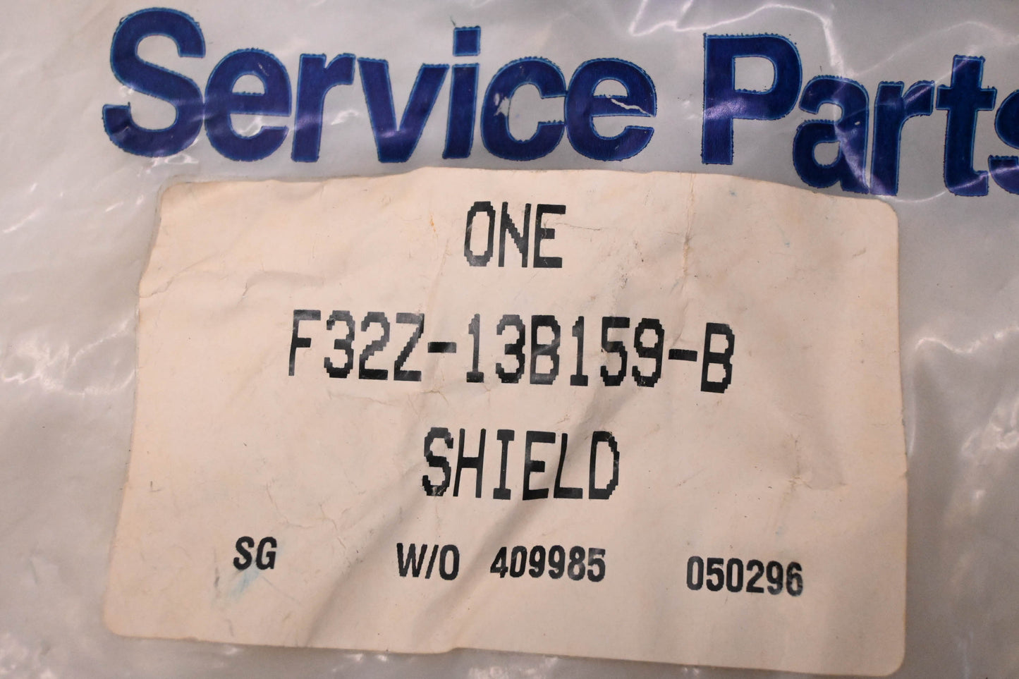 New OEM Ford F32Z-13B159-B Protector/ Splash Shield NOS