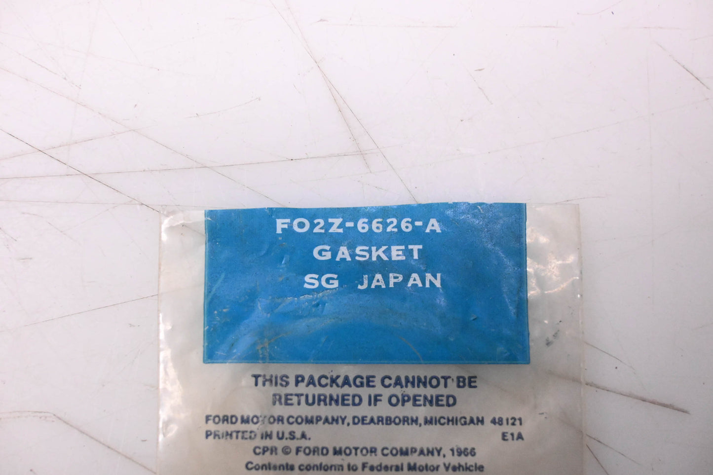 New OEM Ford FO2Z-6626-A Gasket NOS