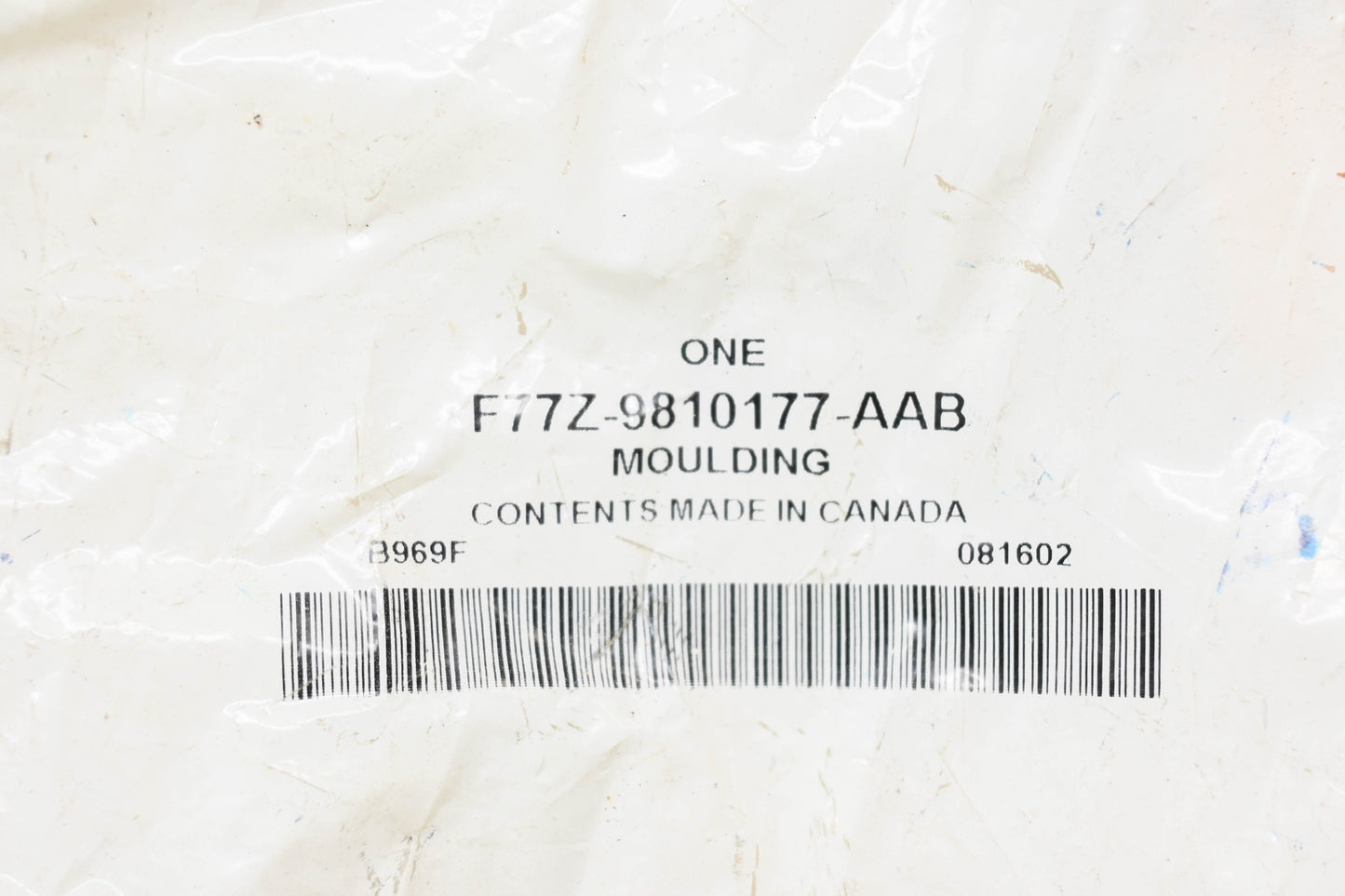 New OEM Ford F77Z-9810177-AAB Left Rocker Panel Guard Kit NOS