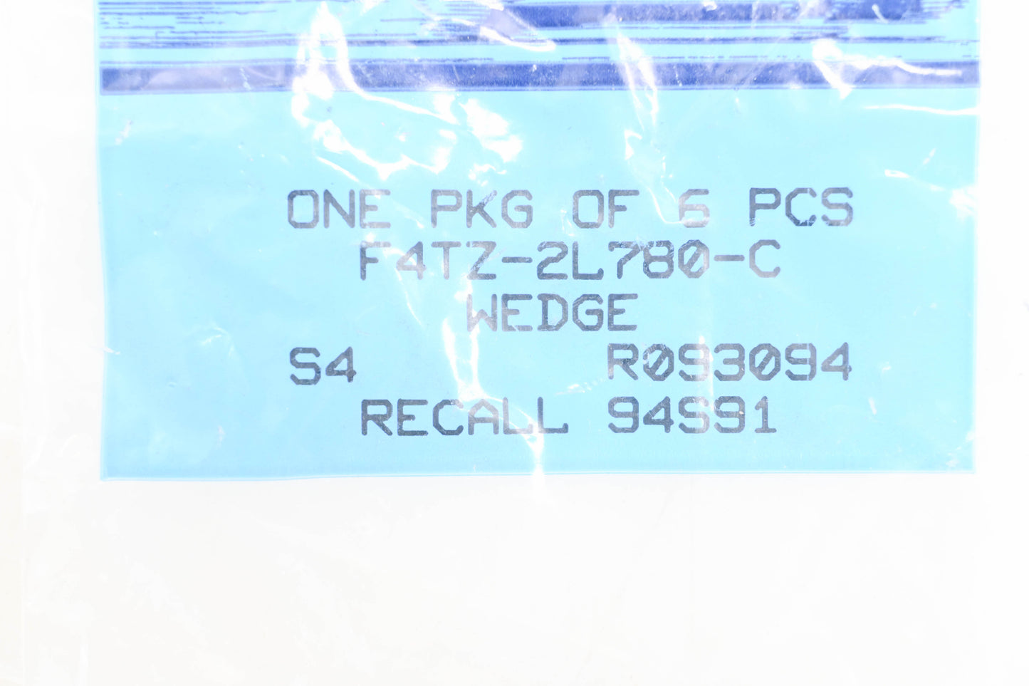 New OEM Ford F4TZ-2L780-C Wedges Qty 6 NOS