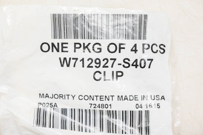 New OEM Ford W712927-S407 Front Sill Plate Clip NOS