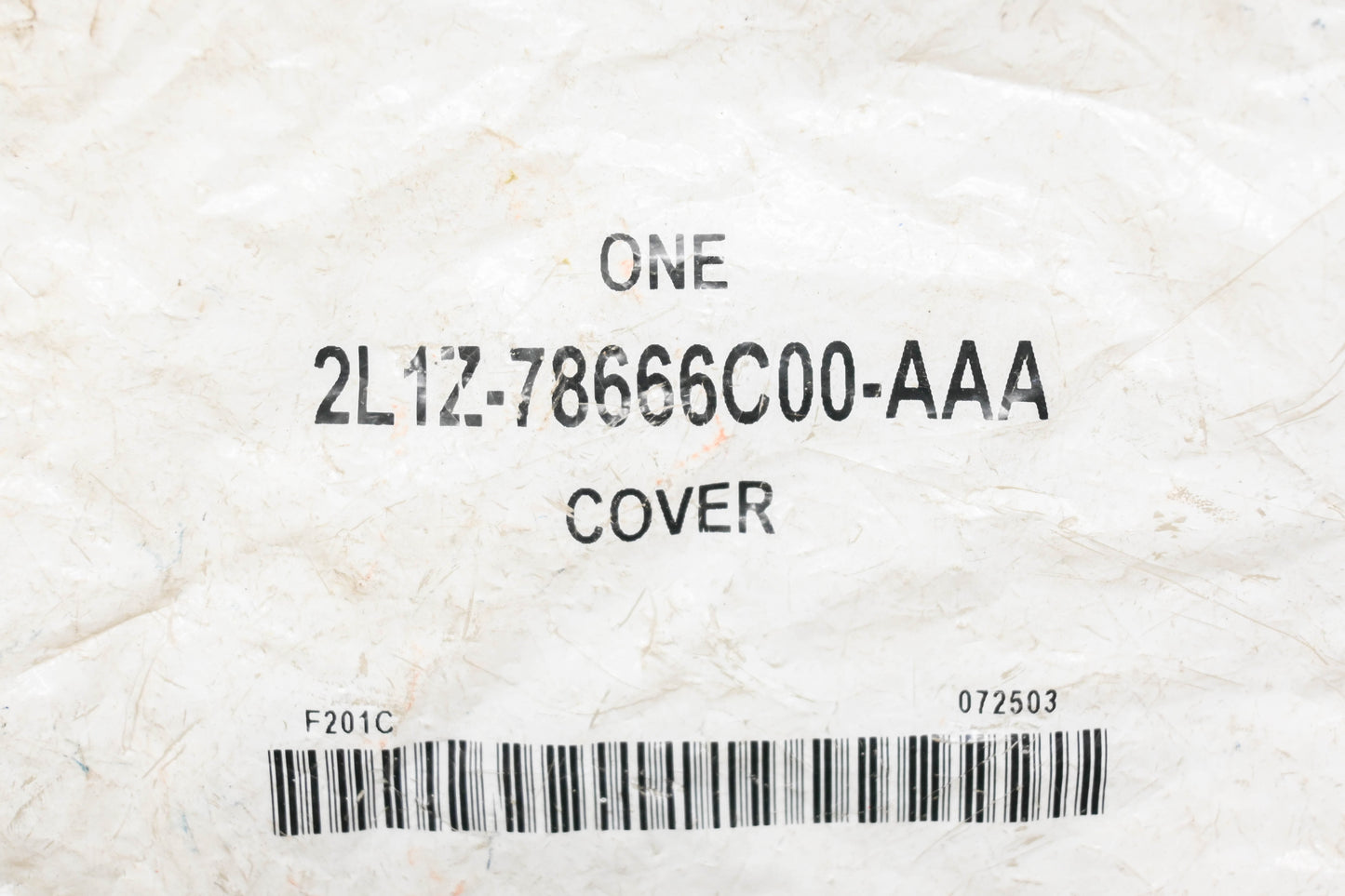 New OEM Ford 2L1Z-78666C00-AAA Seat Base Cover NOS