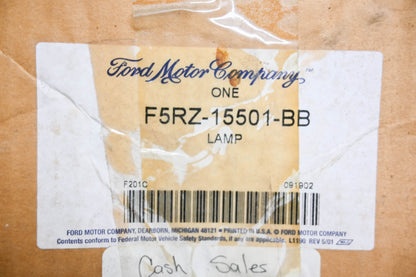New OEM Ford F5RZ-15501-BB Rear Left Tail Brake Light Cover NOS