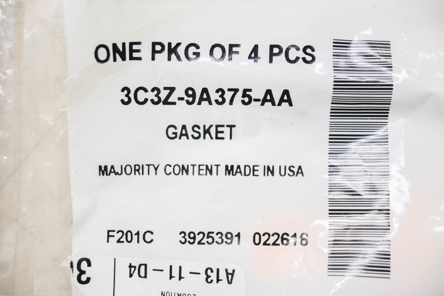 New OEM Ford 3C3Z-9A375-AA Gasket NOS