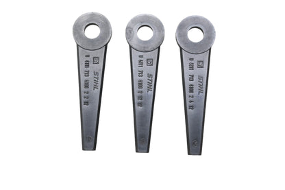 New OEM Stihl 41110071001 Trimmer Blades Qty 3 NOS