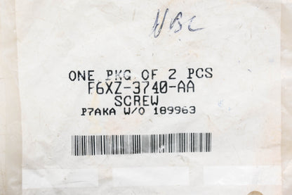 New OEM Ford F6XZ-3740-AA Screw NOS