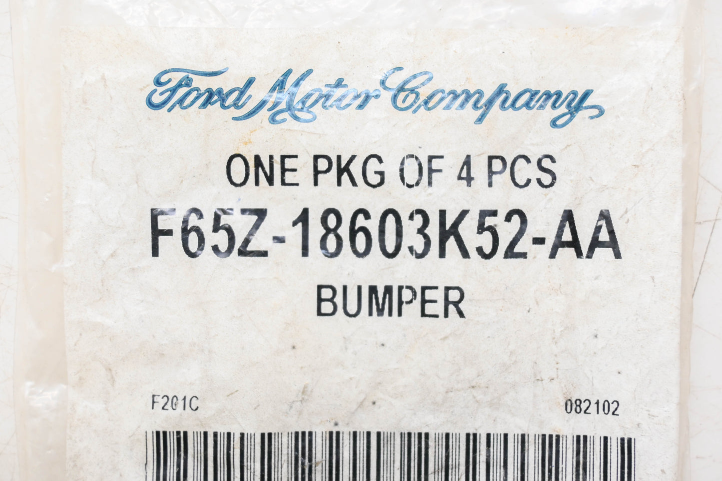 New OEM Ford F65Z-18603K52-AA Bumper NOS