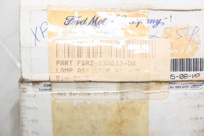 New OEM Ford F8RZ-13A613-DA Rear High Mount Lamp Assembly NOS