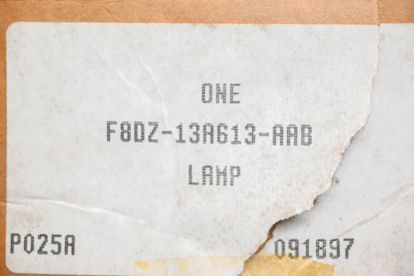 New OEM Ford F8DZ-13A613-AAB Rear High Mount Brake Lamp Assembly NOS