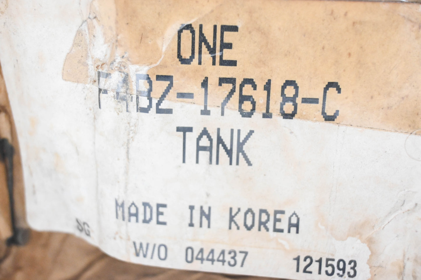 New OEM Ford F4BZ-17618-C Reservoir Tank NOS