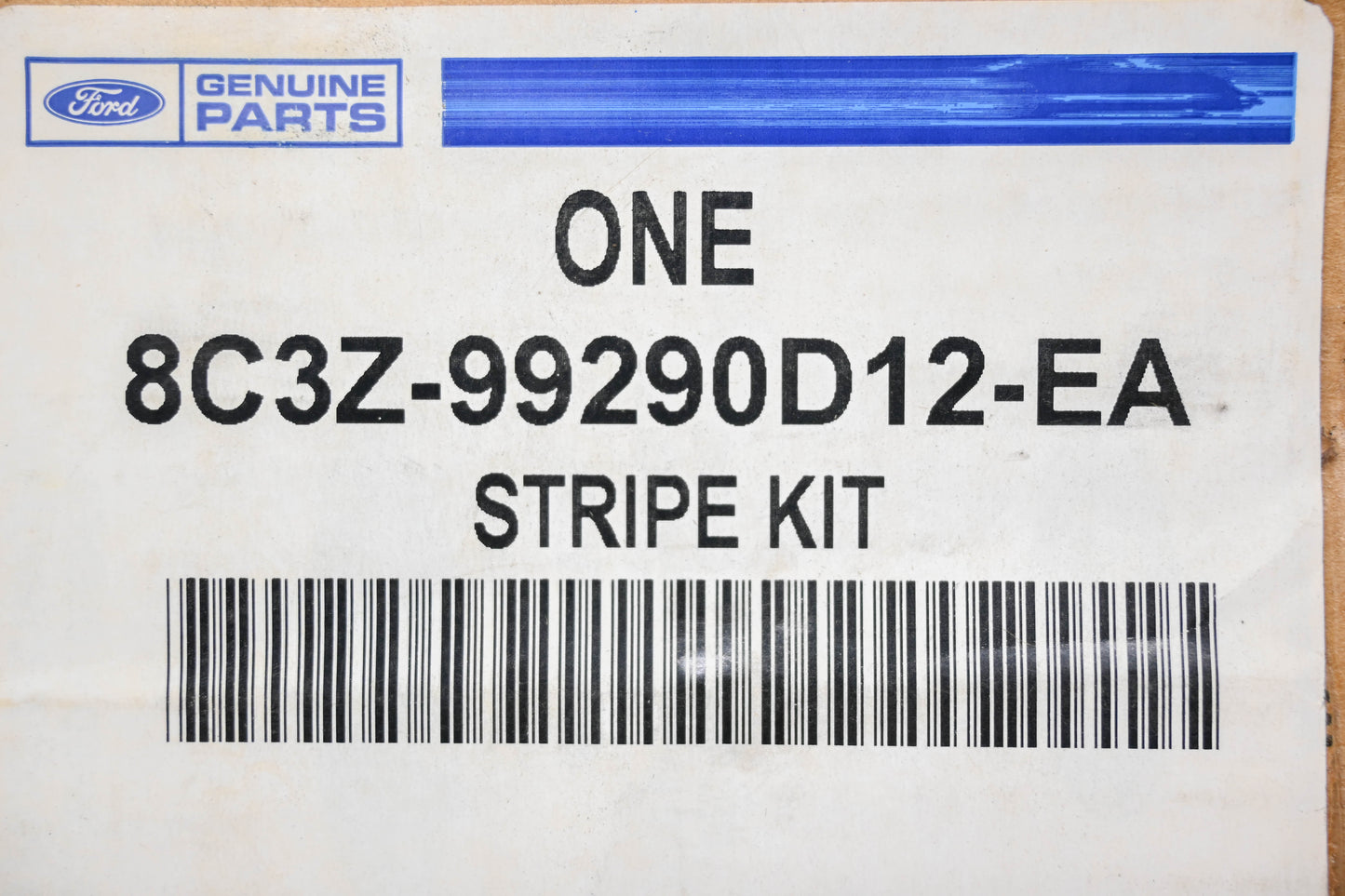 New OEM Ford 8C3Z-99290D12-EA Stripe Decal Kit NOS