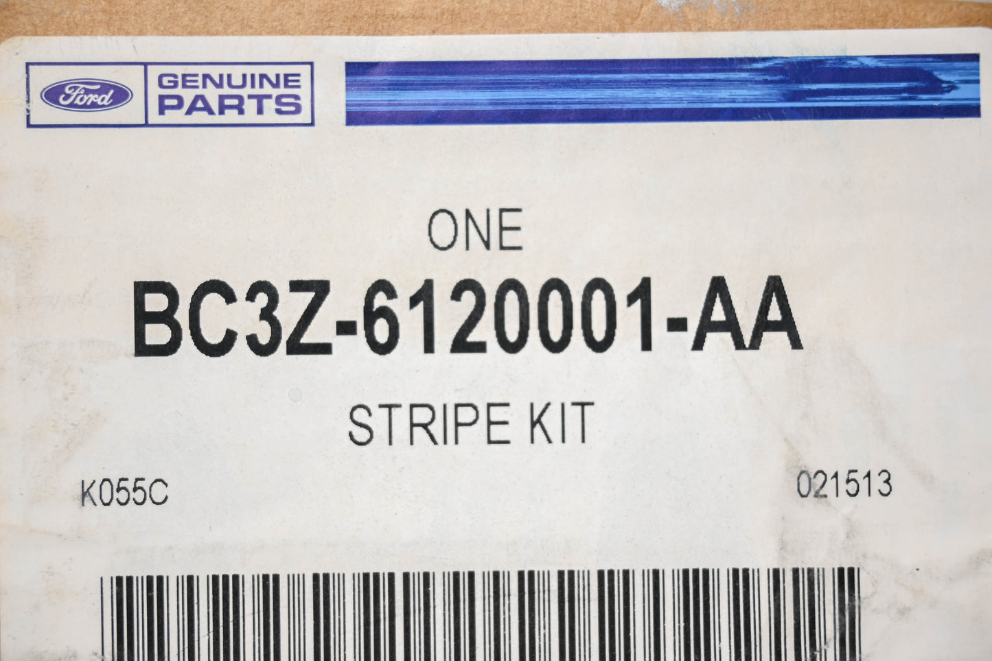 New OEM Ford BC3Z-6120001-AA Stripe Decal Kit NOS