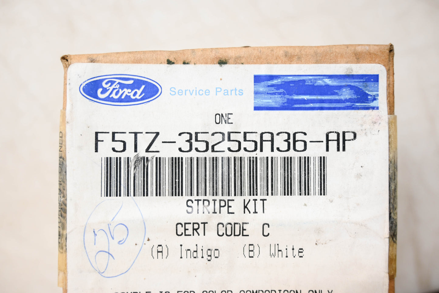 New OEM Ford F5TZ-35255A36-AP Stripe Decal Kit NOS