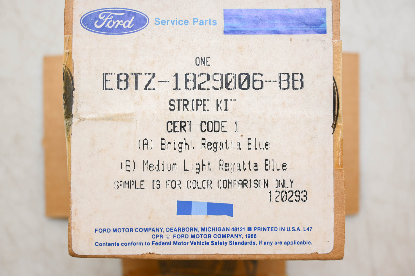 New OEM Ford E8TZ-1829006-BB Stripe Decal Kit NOS