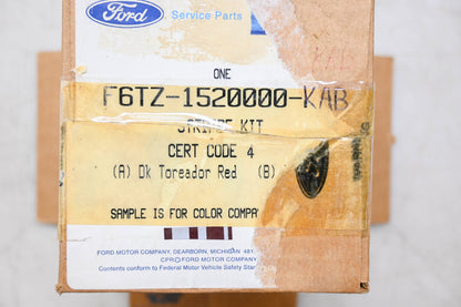 New OEM Ford F6TZ-1520000-KAB Stripe Decal Kit NOS