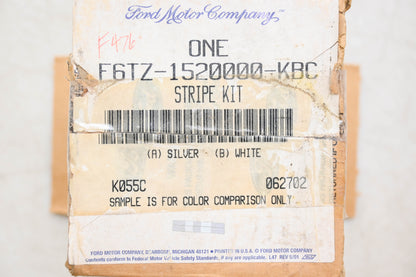 New OEM Ford F6TZ-1520000-KBC Stripe Decal Kit NOS