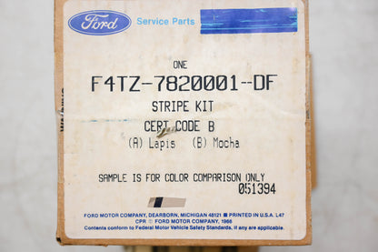 New OEM Ford F4TZ-7820001-DF Stripe Decal Kit NOS