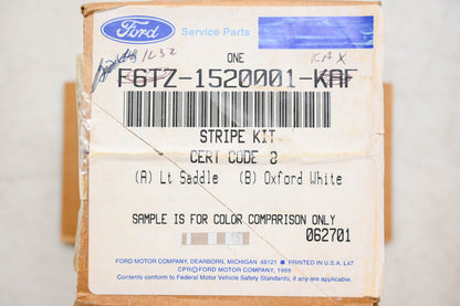 New OEM Ford F6TZ-1520001-KAF Stripe Decal Kit NOS