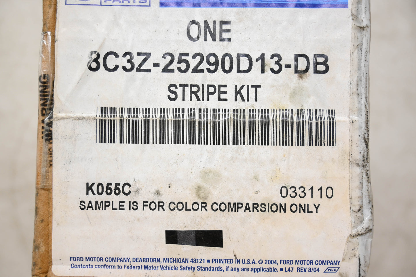New OEM Ford 8C3Z-25290D13-DB Stripe Decal Kit NOS