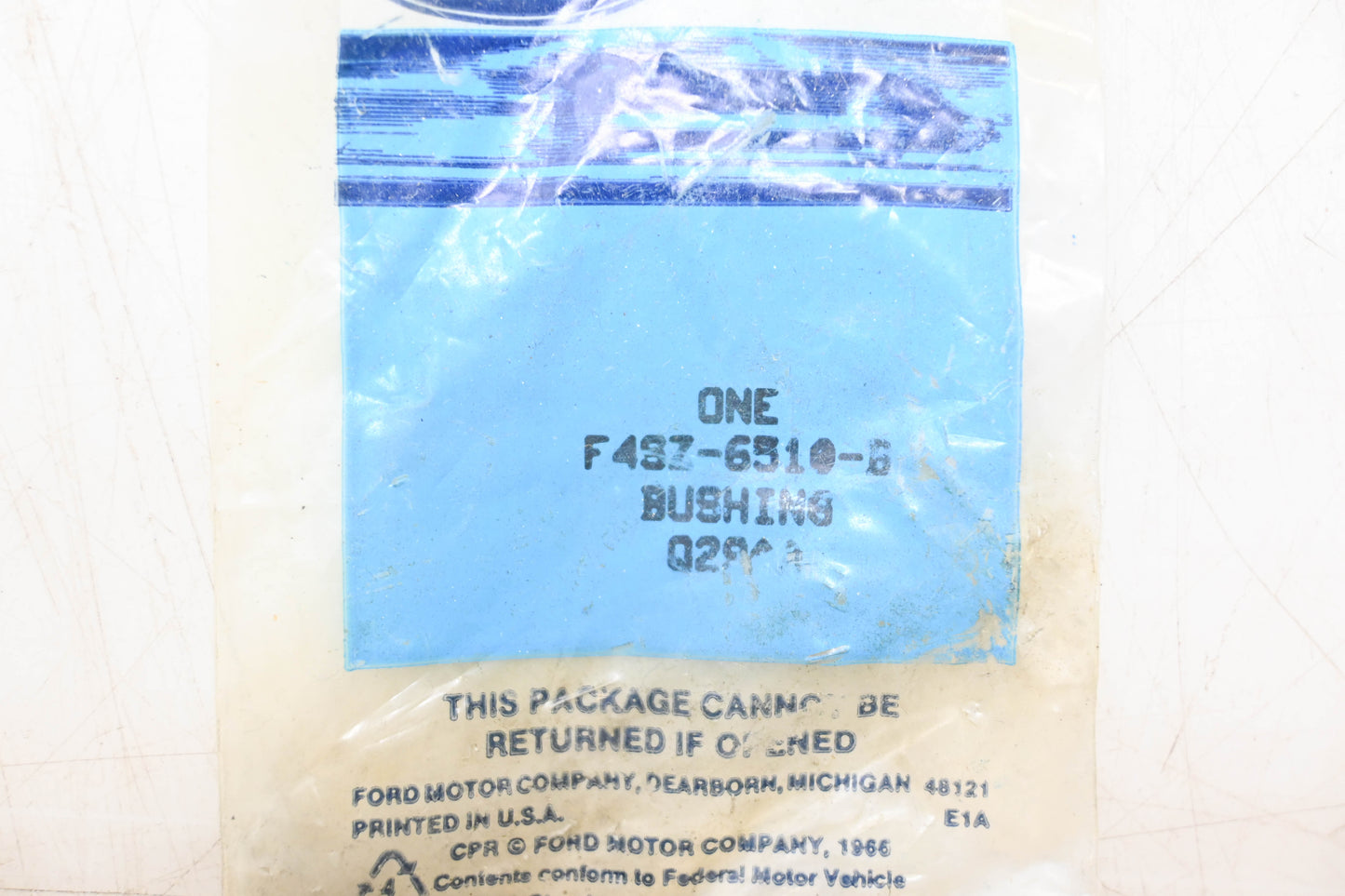 New OEM Ford F4SZ-6510-B Bushing NOS