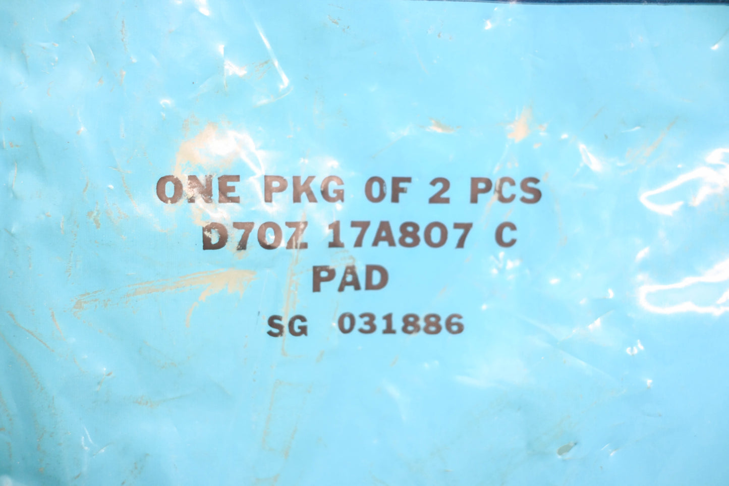 New OEM Ford D7OZ-17A807-C Front Bumper Guard Pad NOS