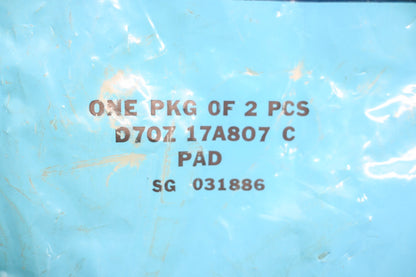 New OEM Ford D7OZ-17A807-C Front Bumper Guard Pad NOS