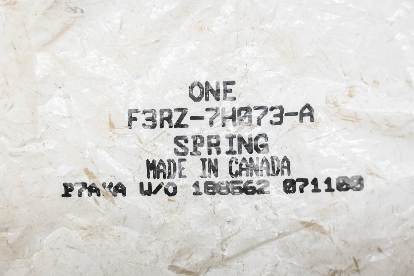 New OEM Ford F3RZ-7H073-A Spring NOS
