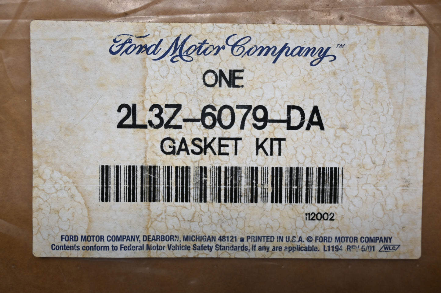 New OEM Ford 2L3Z-6079-DA Gasket Kit NOS